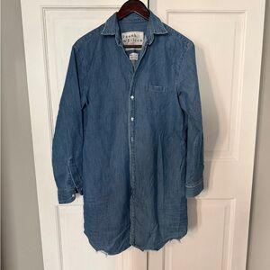 Frank & Eileen Classic Blue Shirt Dress